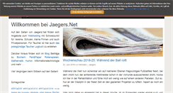 Desktop Screenshot of jaegers.net