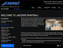 Tablet Screenshot of jaegers.com